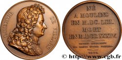 GALERIE MÉTALLIQUE DES GRANDS HOMMES FRANÇAIS Médaille, Claude-Louis-Hector de Villars, refrappe