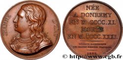 GALERIE MÉTALLIQUE DES GRANDS HOMMES FRANÇAIS Médaille, Jeanne d&nbsp;Arc