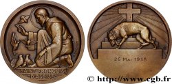 TROISIÈME RÉPUBLIQUE Médaille, Saint François d’Assise, Compagnie de Navigation