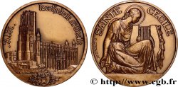 FUNFTE FRANZOSISCHE REPUBLIK Médaille, Cathédrale Sainte Cécile d’Albi, refrappe