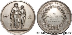 III REPUBLIC Médaille, La Vacciné, Département de la Nièvre