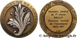 CINQUIÈME RÉPUBLIQUE Médaille, École Supérieure de l’Intendance