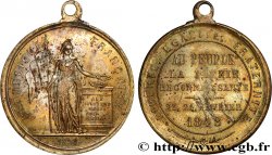 SECOND REPUBLIC Médaille, Au peuple la Patrie reconnaissante