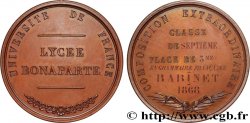 SECOND EMPIRE Médaille, Lycée Bonaparte