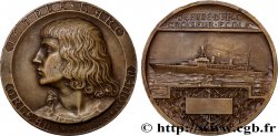 TERCERA REPUBLICA FRANCESA Médaille, Jeanne d’Arc, Croiseur-école