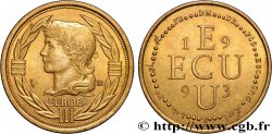 V REPUBLIC Médaille symbolique, Ecu Europa