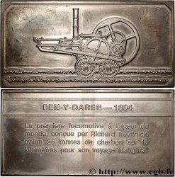 V REPUBLIC Plaquette, locomotive Pen-y-Daren