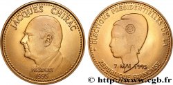 QUINTA REPUBLICA FRANCESA Médaille, Jacques Chirac