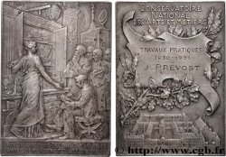 III REPUBLIC Plaque de récompense, Conservatoire National des Arts et Métiers, Travaux pratiques