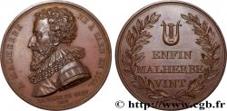 LITTÉRATURE : ÉCRIVAINS/ÉCRIVAINES - POÈTES Médaille, Hommage à Malherbe