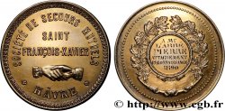 TROISIÈME RÉPUBLIQUE Médaille, Société de Secours Mutuels Saint François-Xavier