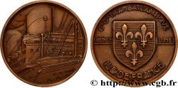 TROISIÈME RÉPUBLIQUE Médaille, Paquebot Ile-de-France, Compagnie Générale Transatlantique