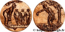 QUINTA REPUBLICA FRANCESA Médaille, La pétanque