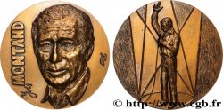 ARTISTS : MUSICIANS, PAINTERS, SCULPTORS Médaille, Yves Montand