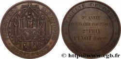 TERCERA REPUBLICA FRANCESA Médaille, Faculté de droit, Concours de Première année