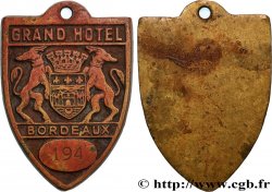 V REPUBLIC Plaquette d’hôtel, Grand Hôtel