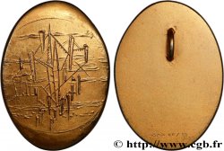 V REPUBLIC Médaille, Série bijoux, La ville d’Is, Exemplaire Éditeur AU