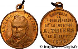 TERCERA REPUBLICA FRANCESA Médaillette, Adolphe Thiers