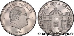 QUINTA REPUBLICA FRANCESA Médaille, François Hollande, président de la République