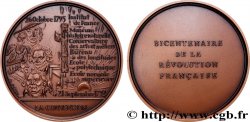 V REPUBLIC Médaille, Bicentenaire de la Révolution, La Convention