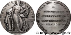 QUINTA REPUBLICA FRANCESA Médaille, Syndicat national des maisons d’alimentation