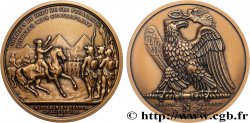 PREMIER EMPIRE Médaille, Napoléon en Egypte, refrappe