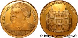 LITTÉRATURE : ÉCRIVAINS/ÉCRIVAINES - POÈTES Médaille, Alexandre Dumas, château de Monte-Cristo