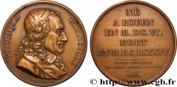 METALLIC GALLERY OF THE GREAT MEN FRENCH Médaille, Pierre Corneille, refrappe