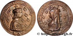 LOUIS XII, FATHER OF THE PEOPLE Médaille, Mariage de Louis XII et Anne de Bretagne, refrappe moderne