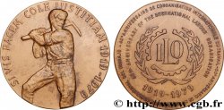 CINQUIÈME RÉPUBLIQUE Médaille, Soixantenaire de l’organisation internationale du travail