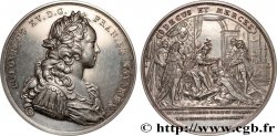 LOUIS XV THE BELOVED Médaille, Promotion de chevaliers de l’Ordre du Saint-Esprit, refrappe