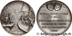 SWITZERLAND - CONFEDERATION OF HELVETIA Médaille, Centenaire de l’entrée de la République de Genève