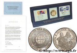 ESTADOS UNIDOS DE AMÉRICA Carte médaille, Commémoration de l’Apollo-Soyuz Space Mission