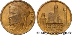 TROISIÈME RÉPUBLIQUE Médaille, Exposition Coloniale Internationale - Afrique