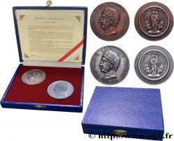 MONACO Coffret de 2 médailles, Prince Honoré V, 17e rencontres numismatiques