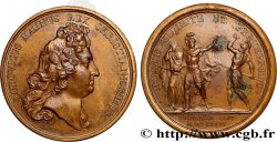 LOUIS XIV LE GRAND OU LE ROI SOLEIL Médaille, Prise de Bouchain