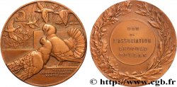 LITERATURE : WRITERS - POETS Médaille, Les deux pigeons, Don de l’association Léopold Bellan