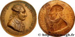 LOUIS XVI Médaille, Jacques Necker, tirage uniface