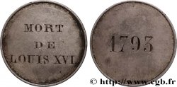 THE CONVENTION Médaille, Mort de Louis XVI