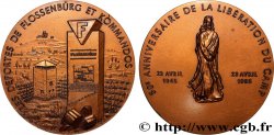 V REPUBLIC Médaille, 50e anniversaire de la libération du camp de Flossenbürg