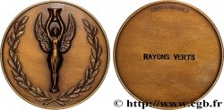 V REPUBLIC Médaille, Rayons verts