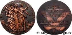 V REPUBLIC Médaille, 160e anniversaire de la Cour des comptes