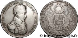 PÉROU - RÉPUBLIQUE Médaille, Simon Bolivar, Bataille de Ayacucho