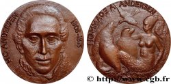 LITTÉRATURE : ÉCRIVAINS/ÉCRIVAINES - POÈTES Médaille, Hommage à Andersen