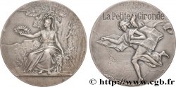 III REPUBLIC Médaille, Offert par la Petite Gironde, Minerve