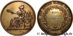 TERCERA REPUBLICA FRANCESA Médaille, Association des anciens élèves du Lycée