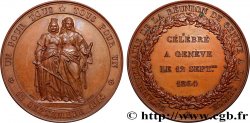 SUIZA Médaille, Rattachement de Genève à la Suisse