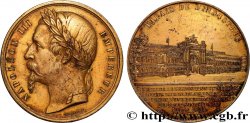 ZWEITES KAISERREICH Médaille, Napoléon III, Palais de l’Industrie