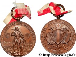 SUISSE - CANTON DE NEUCHATEL Médaille, Tir fédéral de Neuchâtel