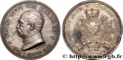 ALLEMAGNE - KÖNIGREICH PREUẞEN - WILHELM II. Médaille, 75e anniversaire du Prince Otto von Bismarck